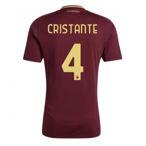 AS Roma Bryan Cristante #4 Replika Hjemmebanetrøje 2024-25 Kortærmet